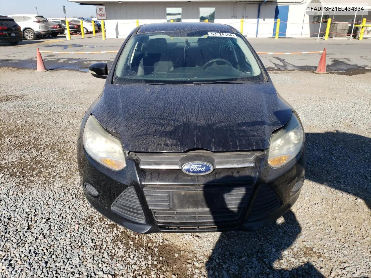 2014 Ford Focus Se VIN: 1FADP3F21EL434334 Lot: 69724454