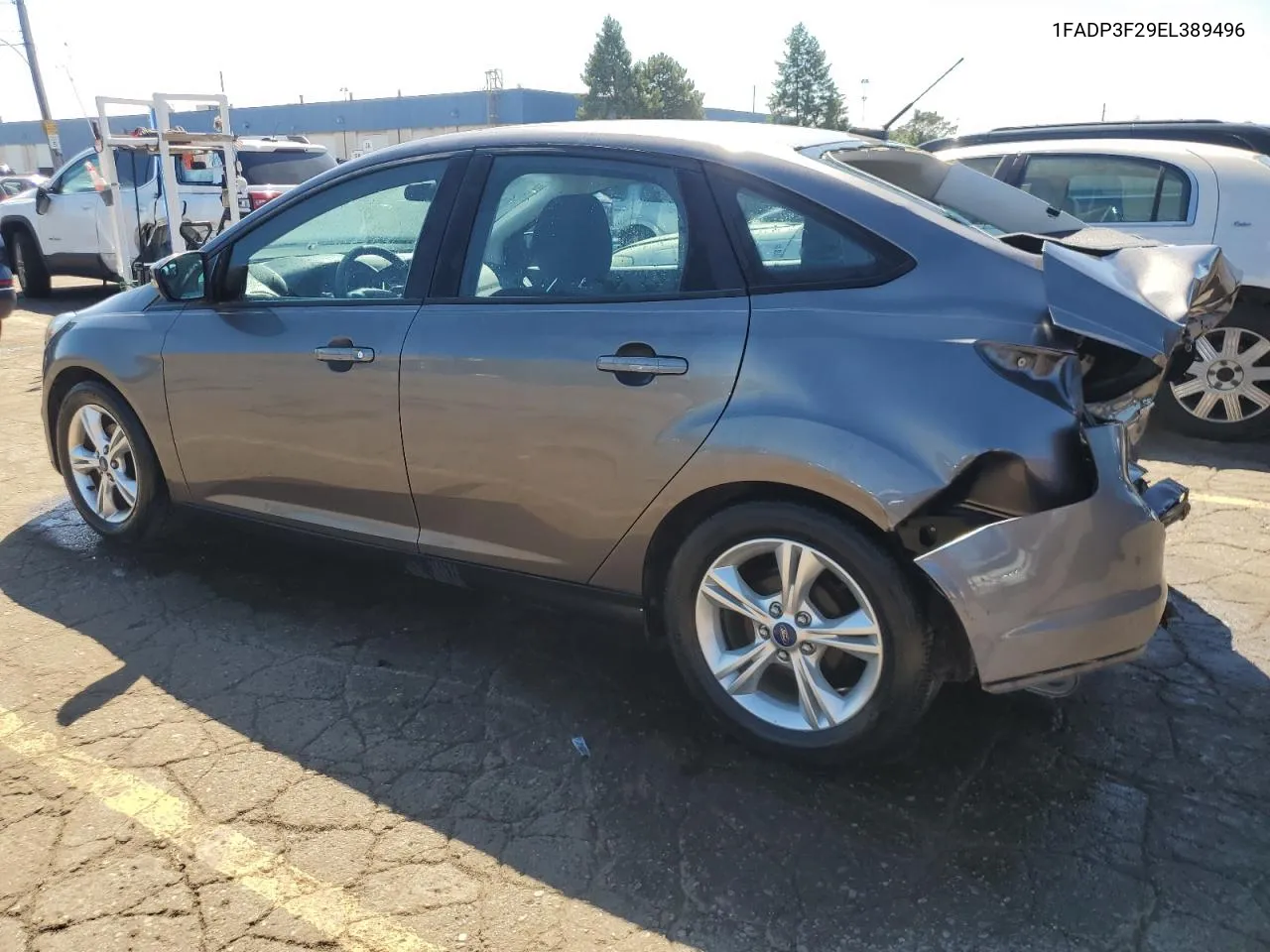 2014 Ford Focus Se VIN: 1FADP3F29EL389496 Lot: 69815334