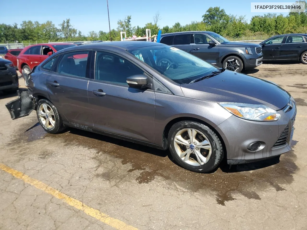 2014 Ford Focus Se VIN: 1FADP3F29EL389496 Lot: 69815334