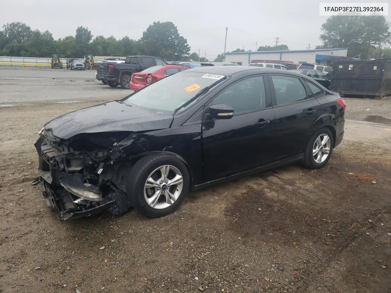 2014 Ford Focus Se VIN: 1FADP3F27EL392364 Lot: 69820134