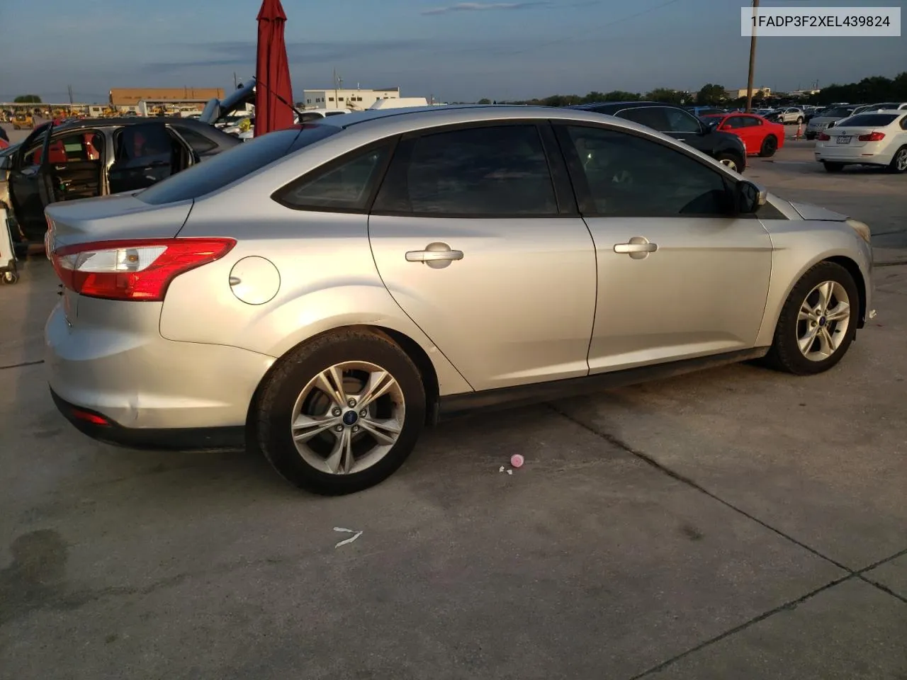 2014 Ford Focus Se VIN: 1FADP3F2XEL439824 Lot: 69964534