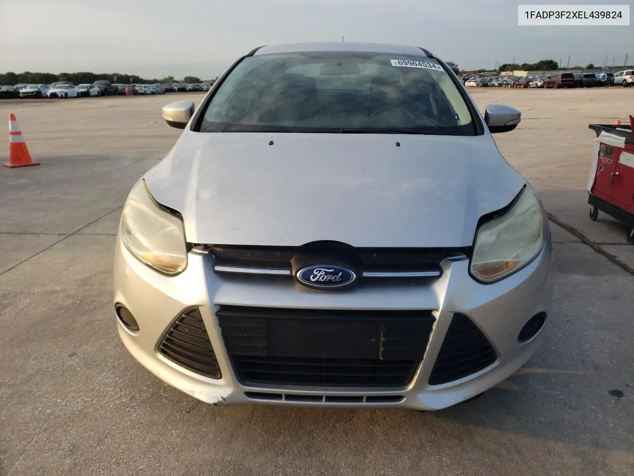 2014 Ford Focus Se VIN: 1FADP3F2XEL439824 Lot: 69964534