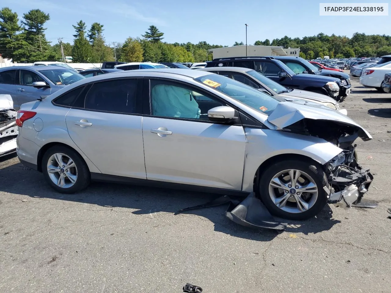 2014 Ford Focus Se VIN: 1FADP3F24EL338195 Lot: 69983124