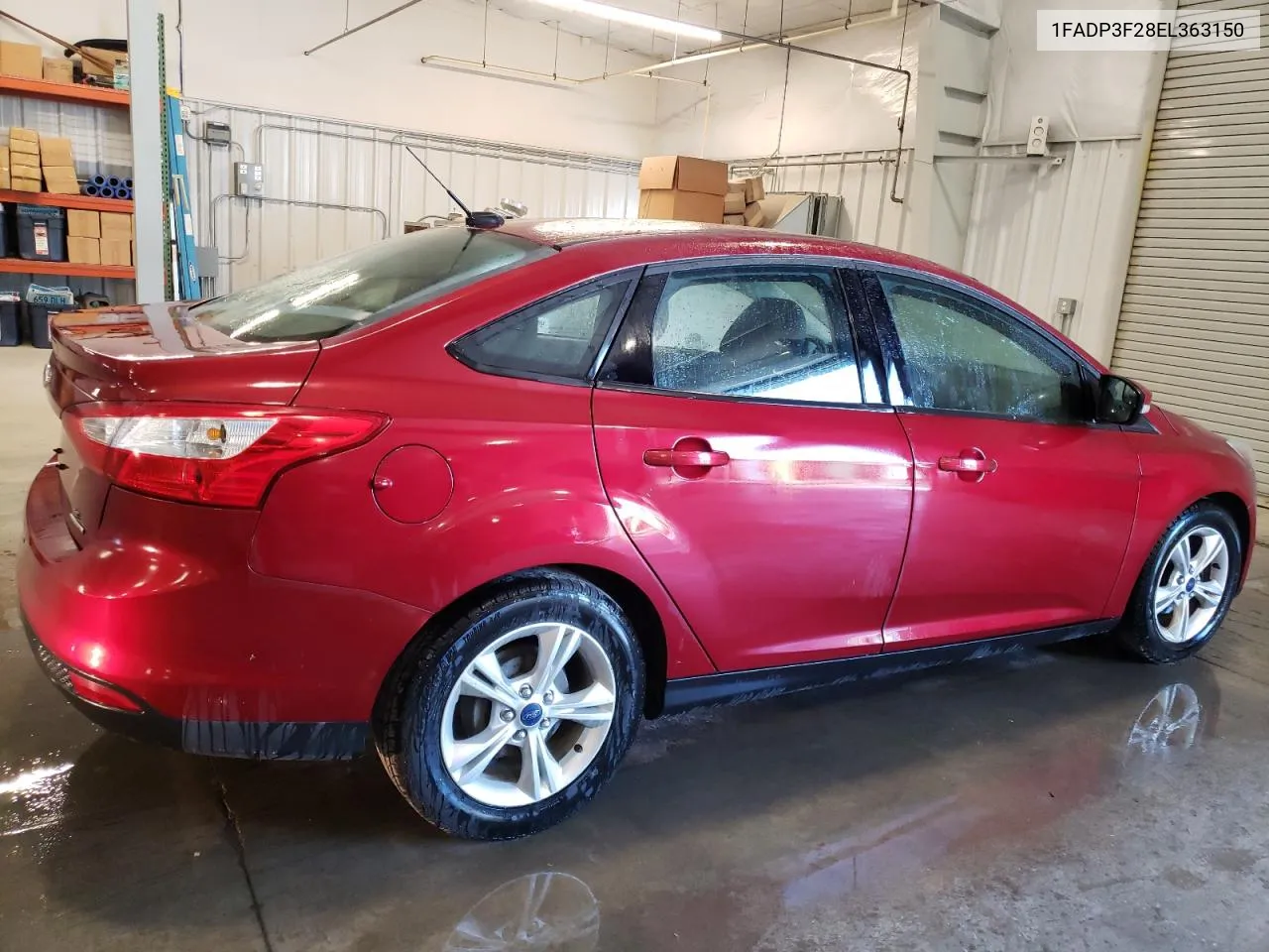 2014 Ford Focus Se VIN: 1FADP3F28EL363150 Lot: 70040924