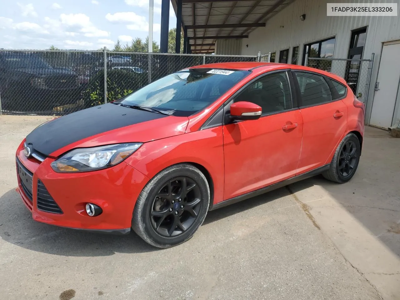 2014 Ford Focus Se VIN: 1FADP3K25EL333206 Lot: 70221944