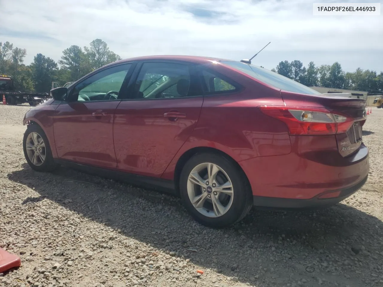 2014 Ford Focus Se VIN: 1FADP3F26EL446933 Lot: 70253144