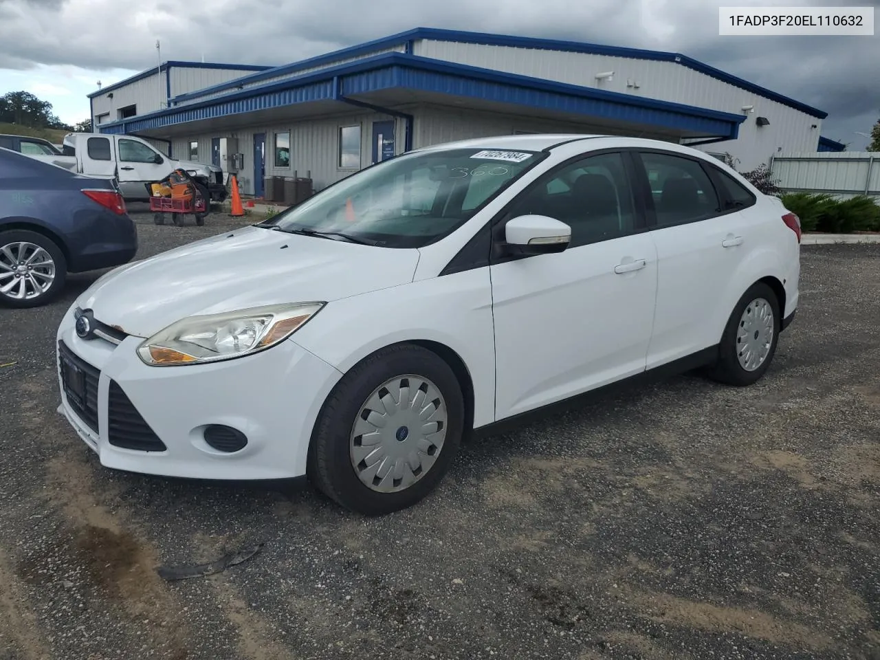 2014 Ford Focus Se VIN: 1FADP3F20EL110632 Lot: 70267984