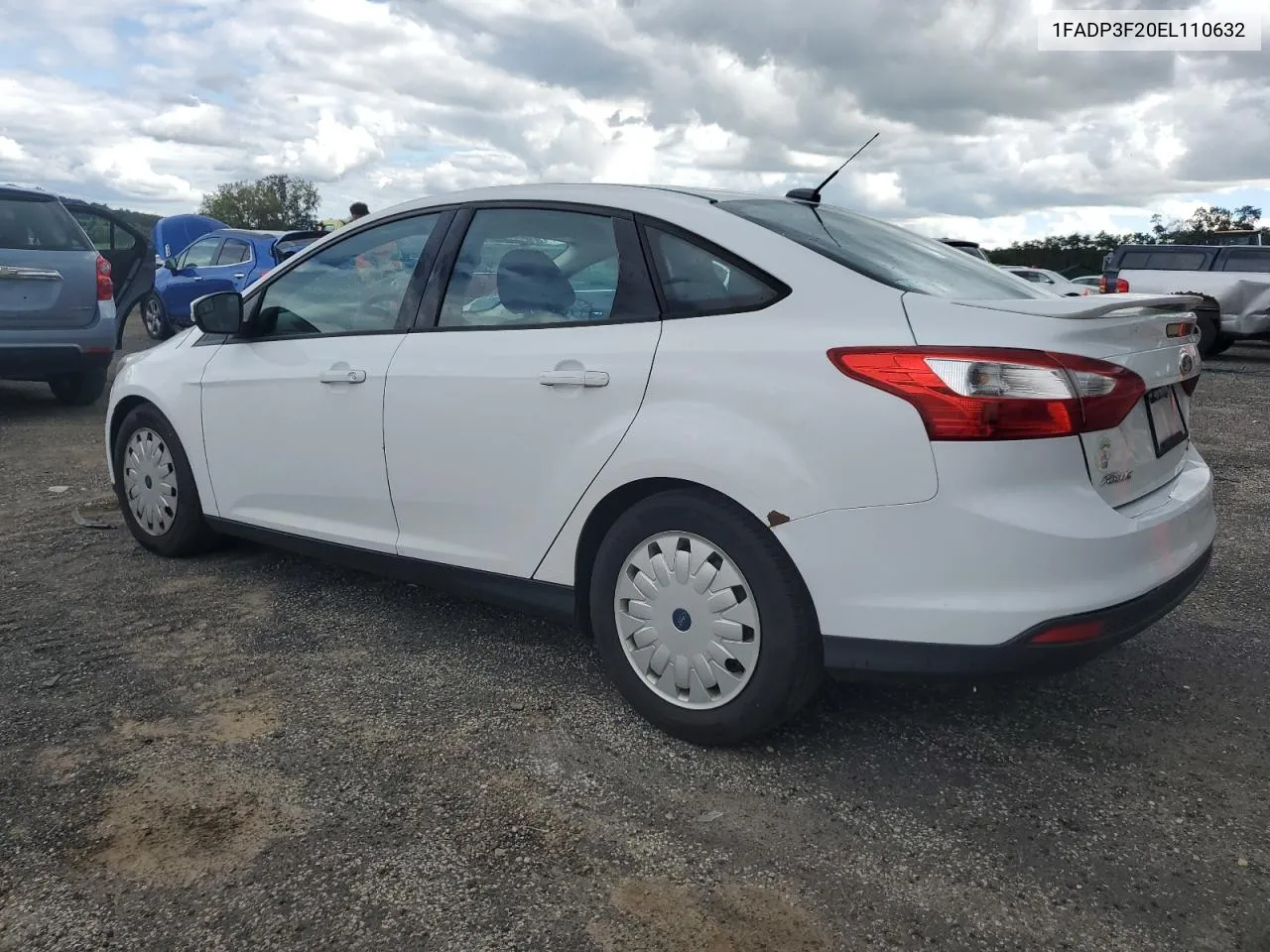 2014 Ford Focus Se VIN: 1FADP3F20EL110632 Lot: 70267984