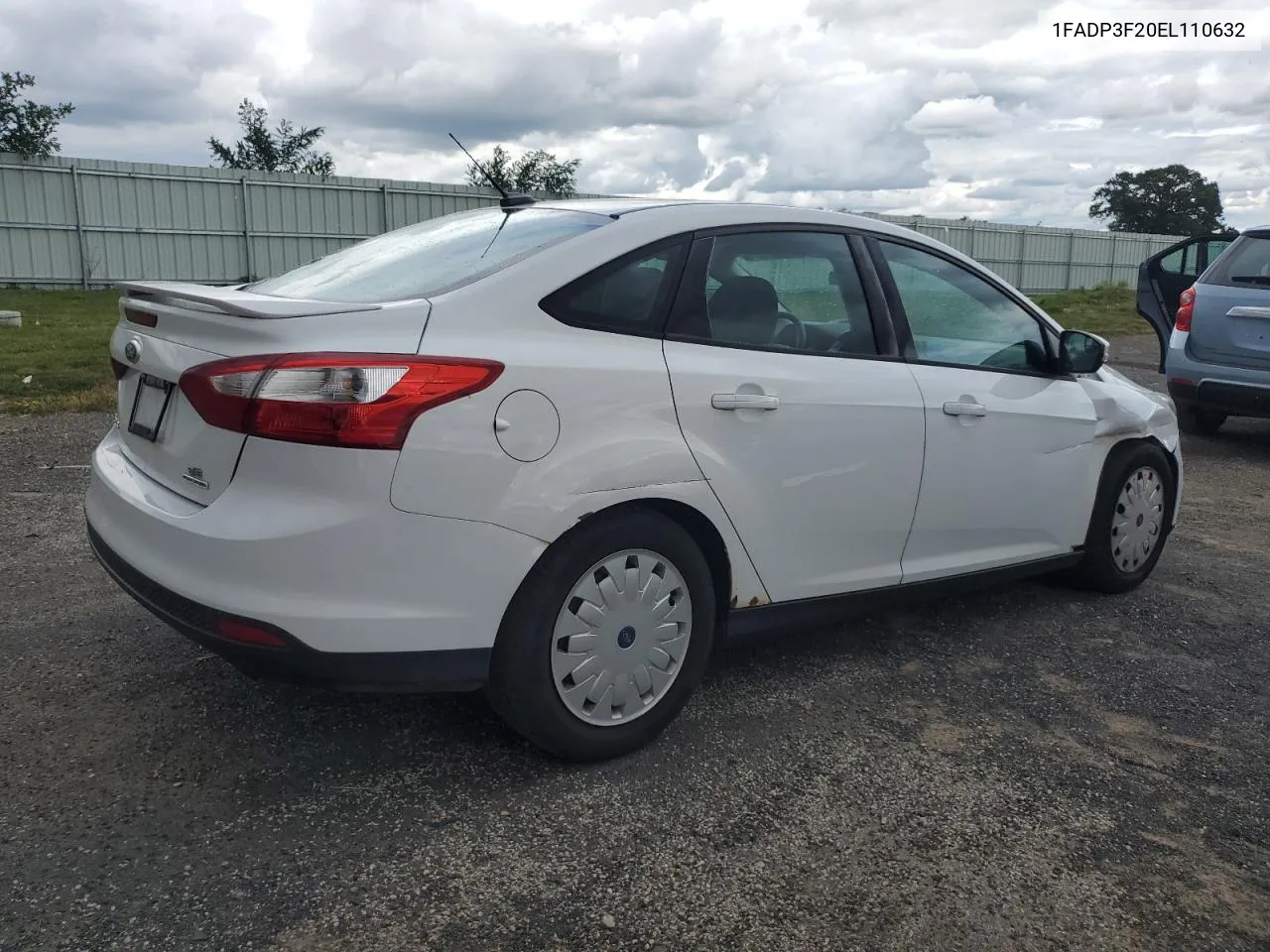 2014 Ford Focus Se VIN: 1FADP3F20EL110632 Lot: 70267984