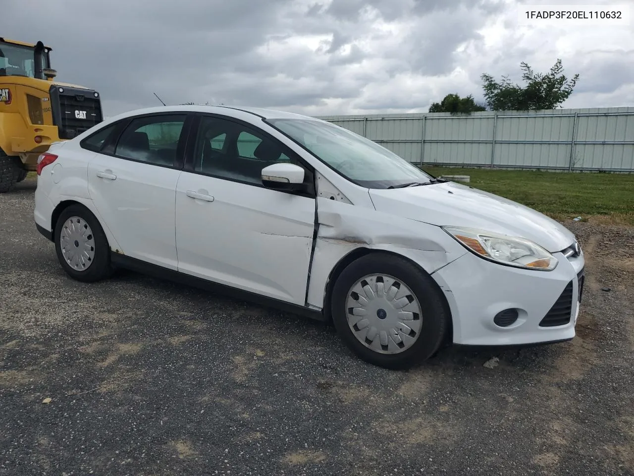 2014 Ford Focus Se VIN: 1FADP3F20EL110632 Lot: 70267984