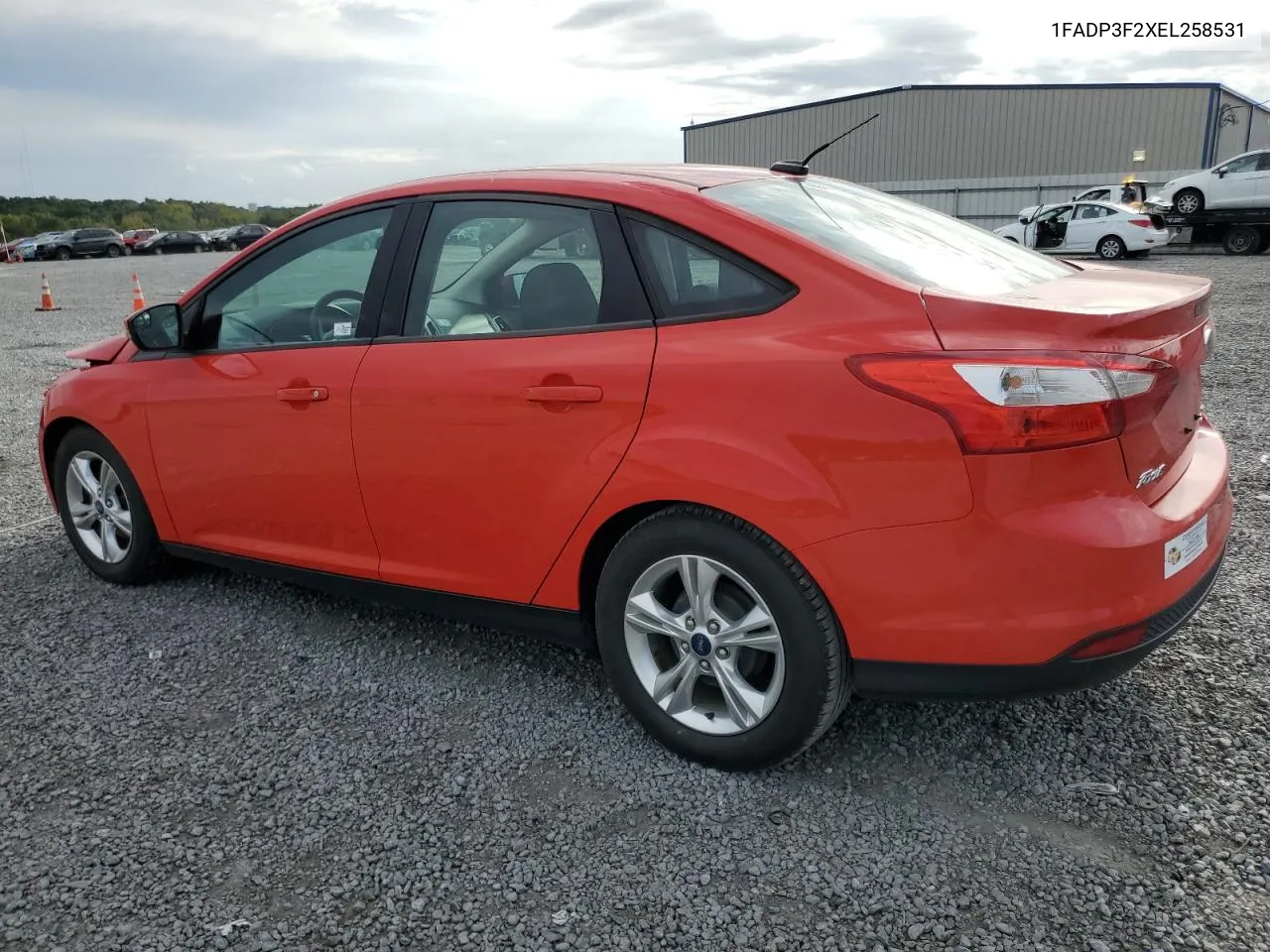 2014 Ford Focus Se VIN: 1FADP3F2XEL258531 Lot: 70287894