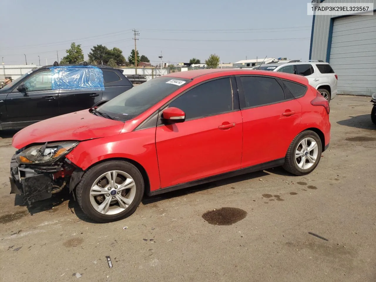 2014 Ford Focus Se VIN: 1FADP3K29EL323567 Lot: 70294414