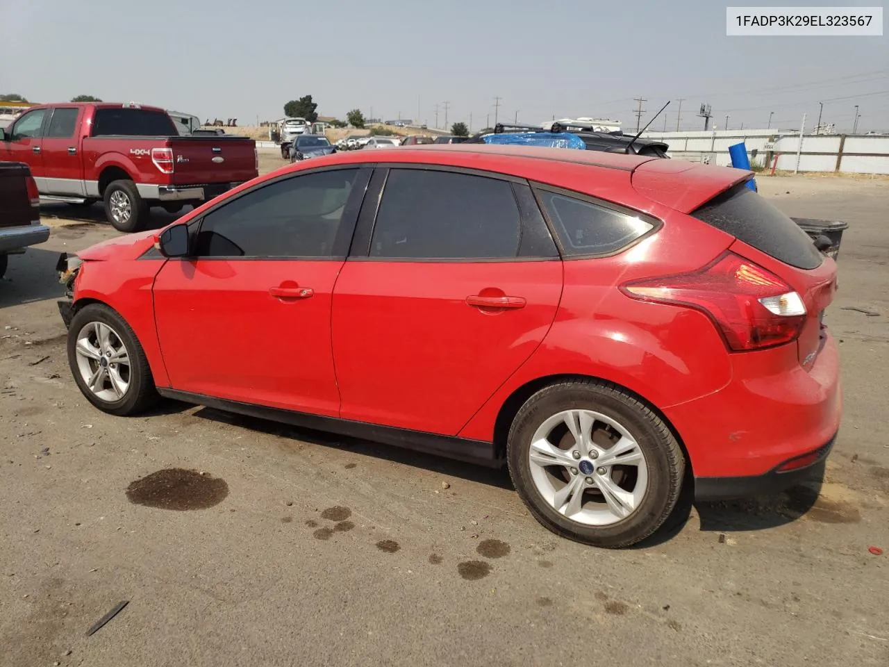 2014 Ford Focus Se VIN: 1FADP3K29EL323567 Lot: 70294414