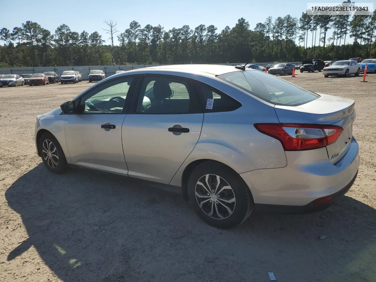 2014 Ford Focus S VIN: 1FADP3E23EL119343 Lot: 70295754