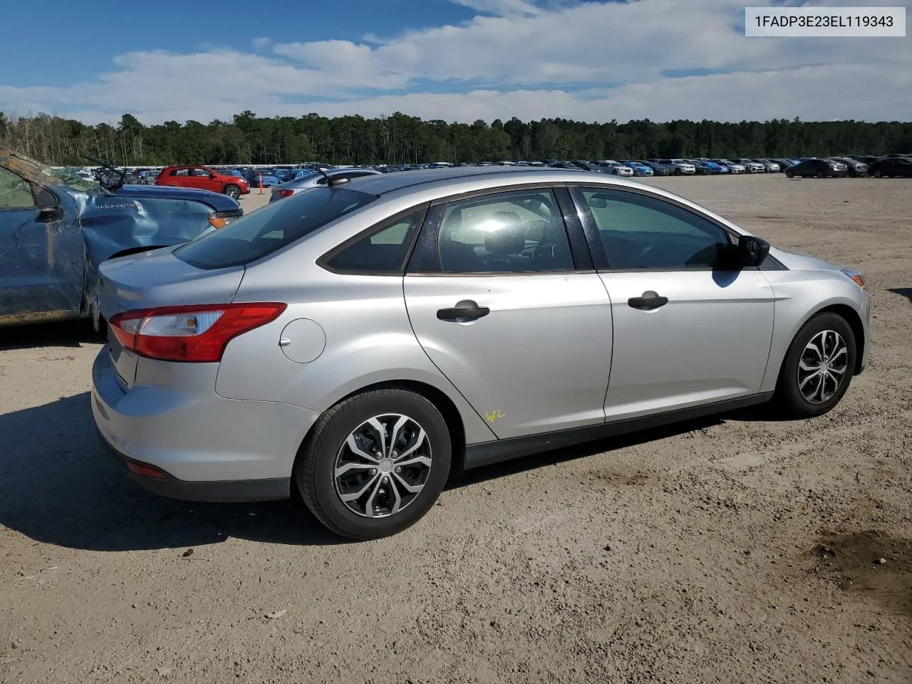 2014 Ford Focus S VIN: 1FADP3E23EL119343 Lot: 70295754