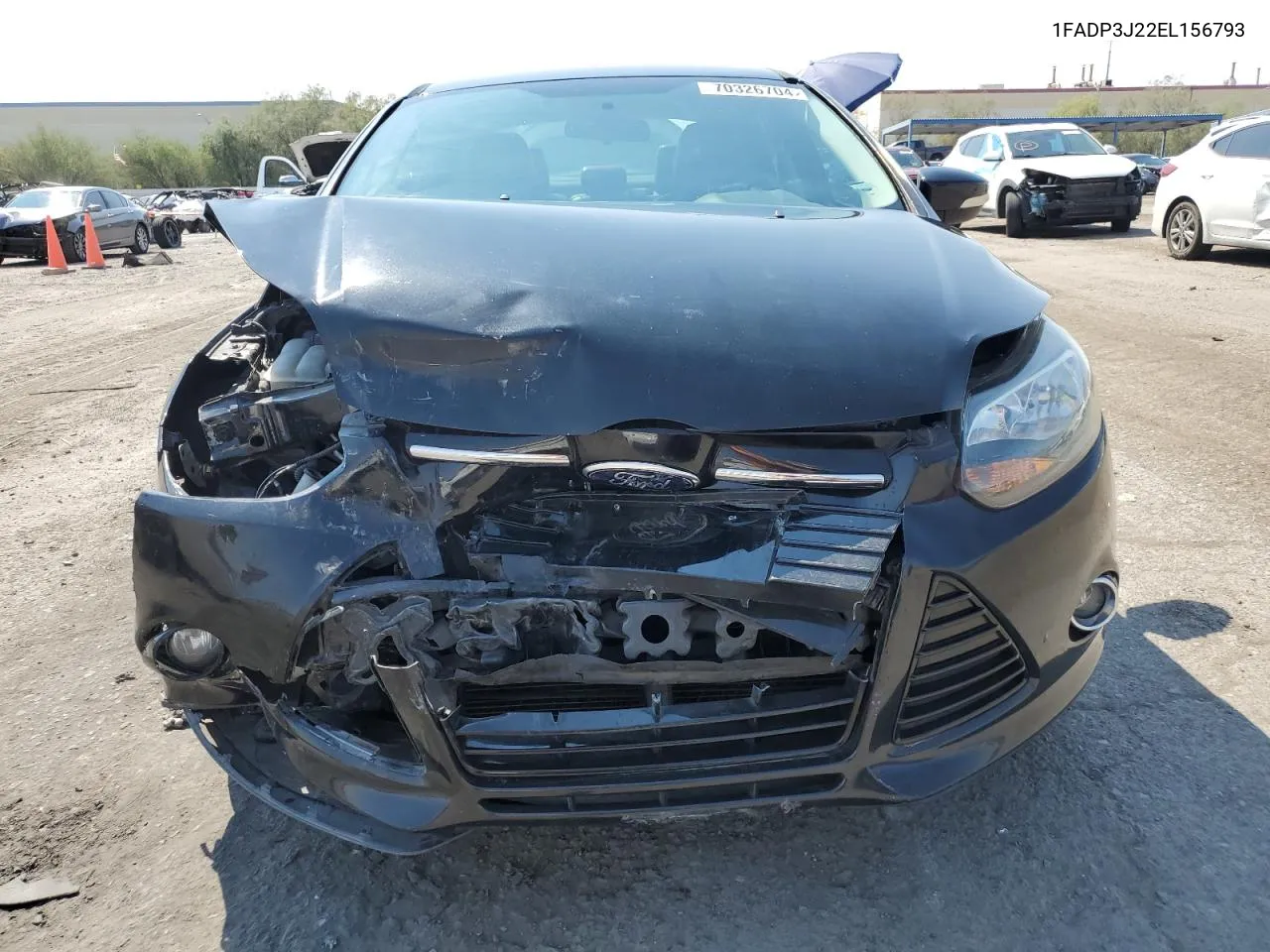 1FADP3J22EL156793 2014 Ford Focus Titanium