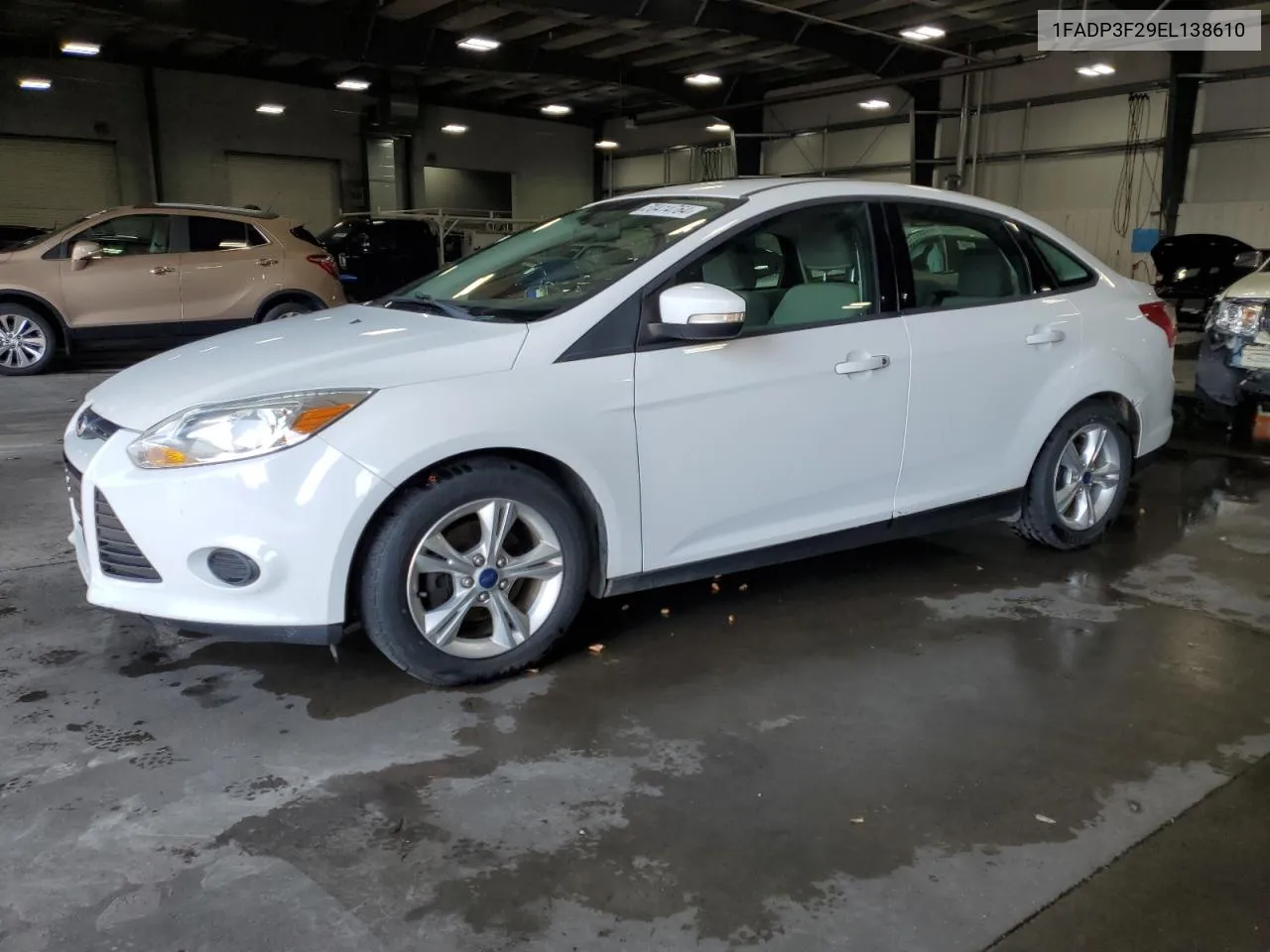 2014 Ford Focus Se VIN: 1FADP3F29EL138610 Lot: 70414764