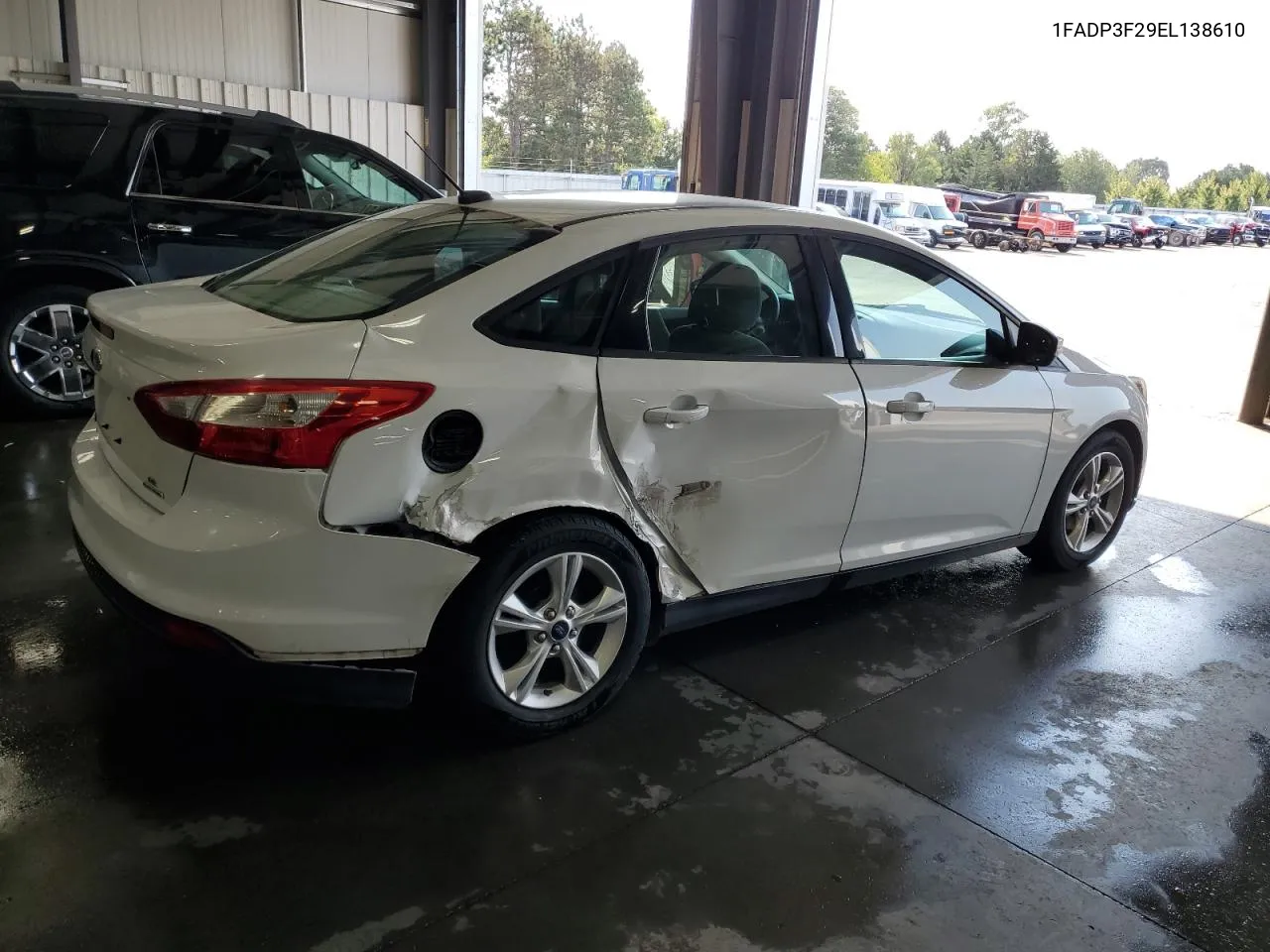 2014 Ford Focus Se VIN: 1FADP3F29EL138610 Lot: 70414764