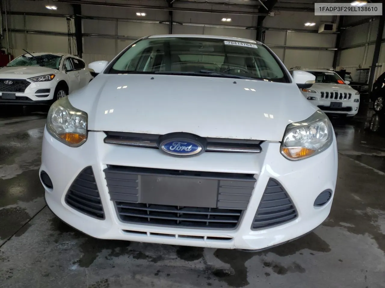 2014 Ford Focus Se VIN: 1FADP3F29EL138610 Lot: 70414764