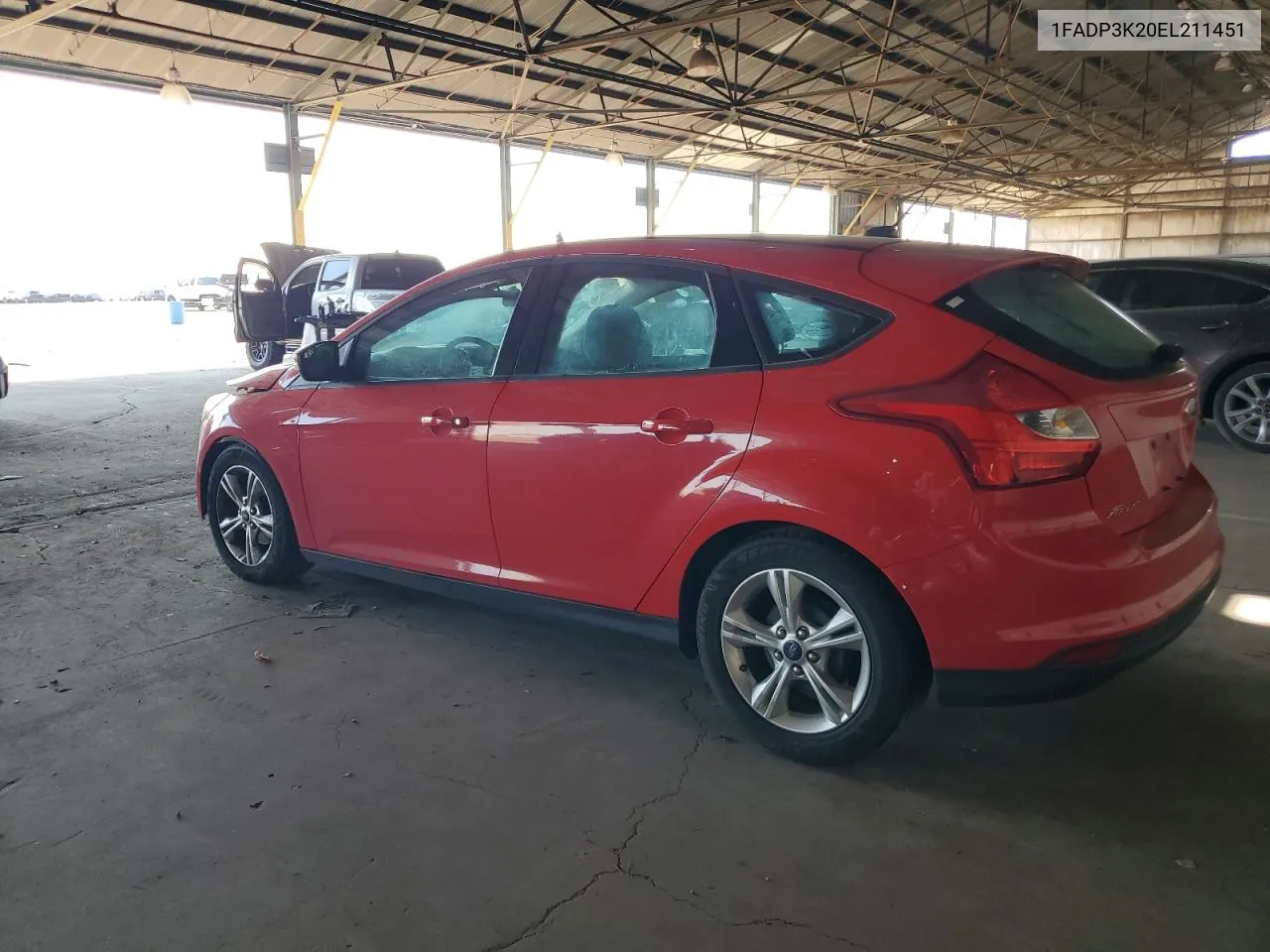 2014 Ford Focus Se VIN: 1FADP3K20EL211451 Lot: 70430354