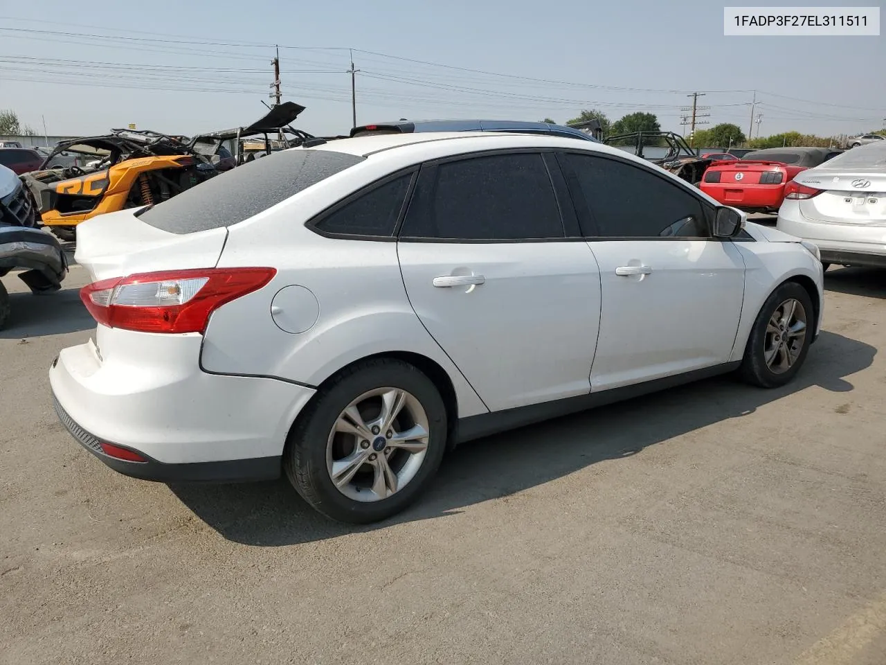 2014 Ford Focus Se VIN: 1FADP3F27EL311511 Lot: 70600794