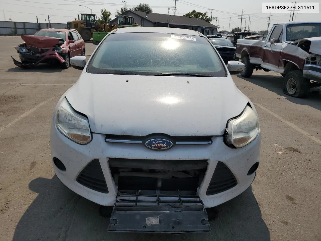 2014 Ford Focus Se VIN: 1FADP3F27EL311511 Lot: 70600794