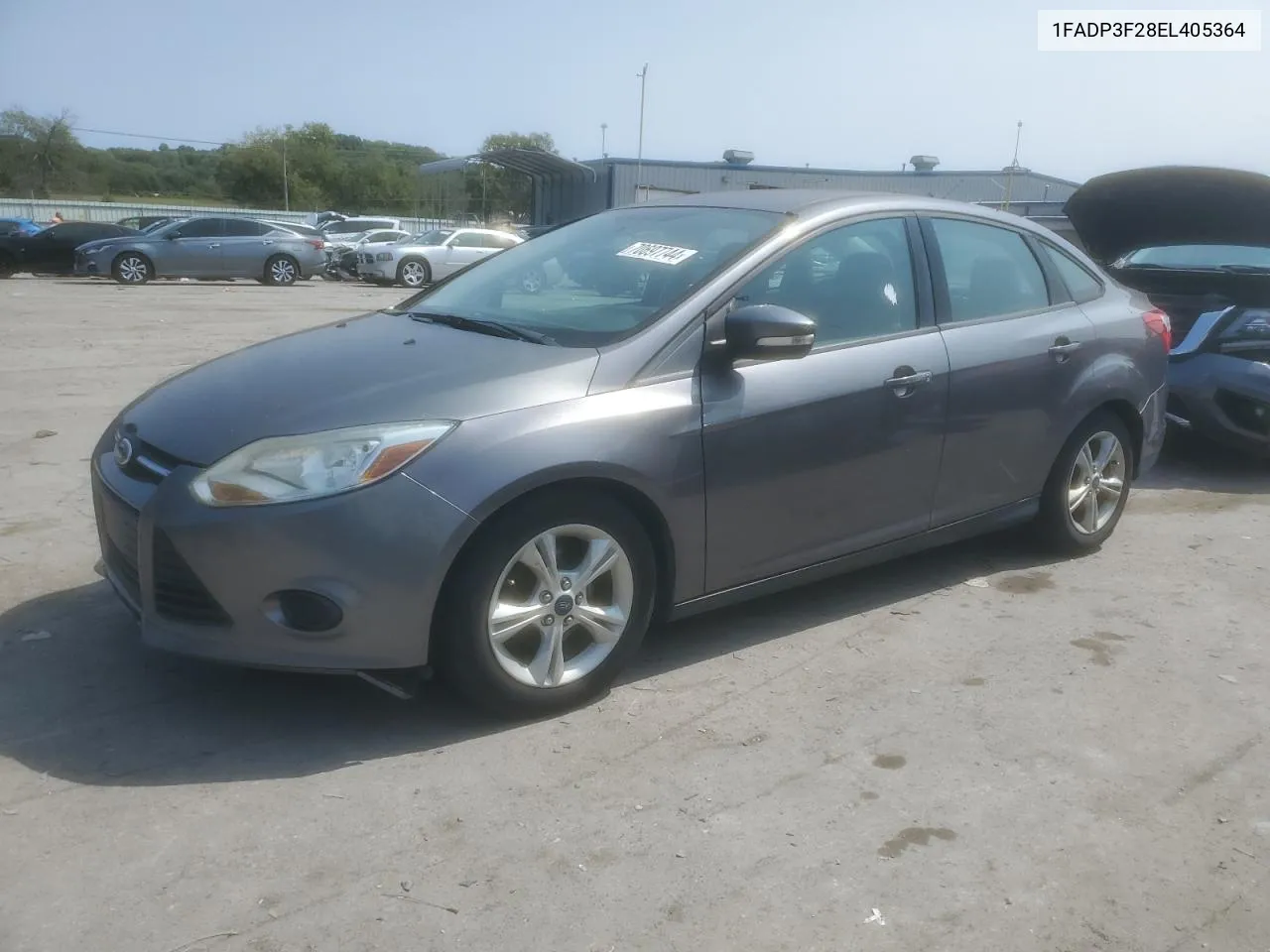 2014 Ford Focus Se VIN: 1FADP3F28EL405364 Lot: 70697744