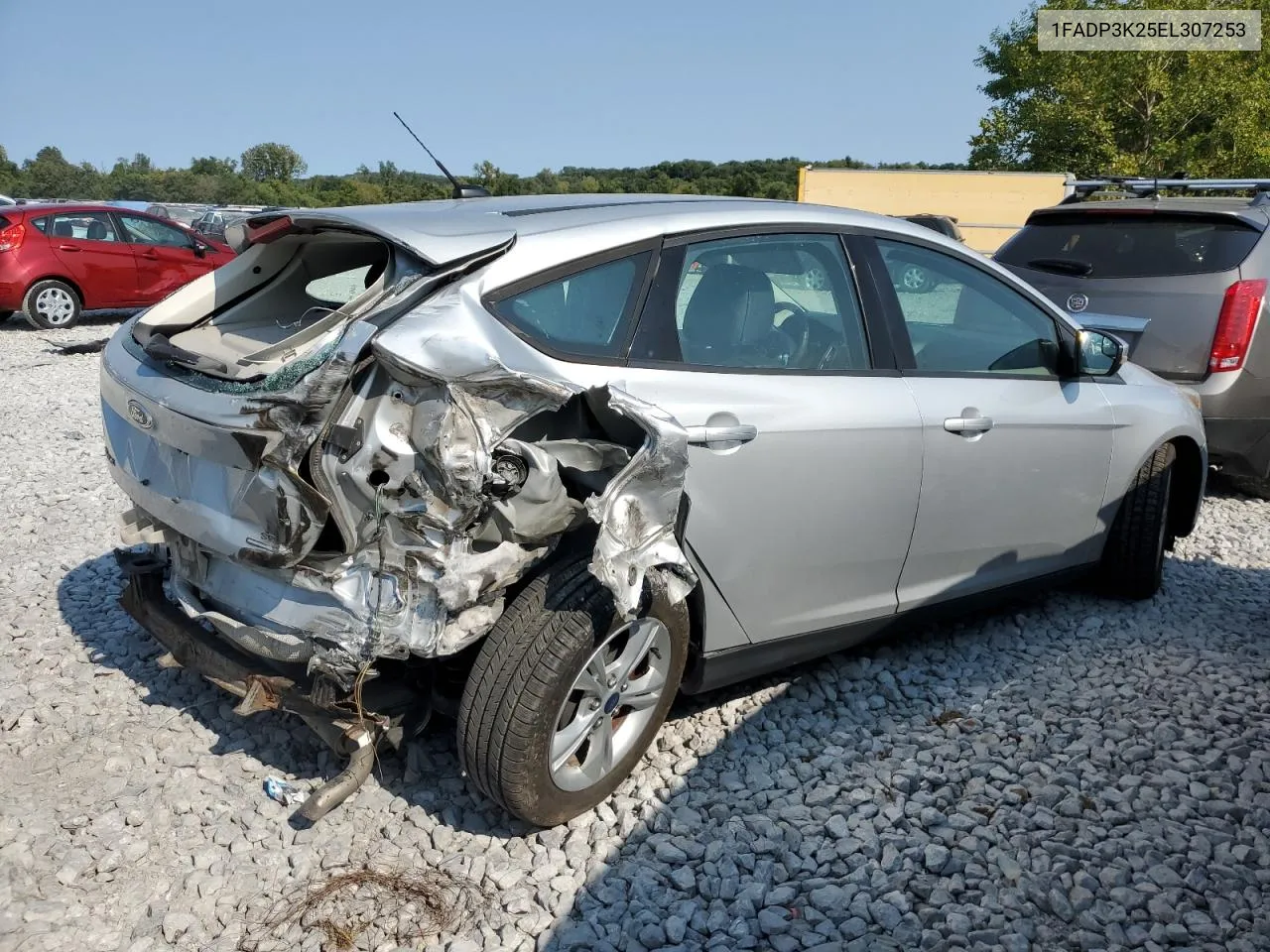 2014 Ford Focus Se VIN: 1FADP3K25EL307253 Lot: 70710244