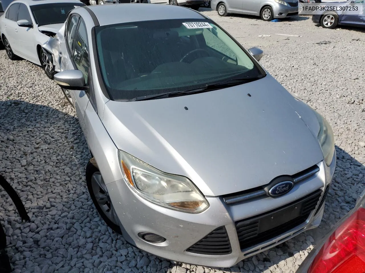 2014 Ford Focus Se VIN: 1FADP3K25EL307253 Lot: 70710244