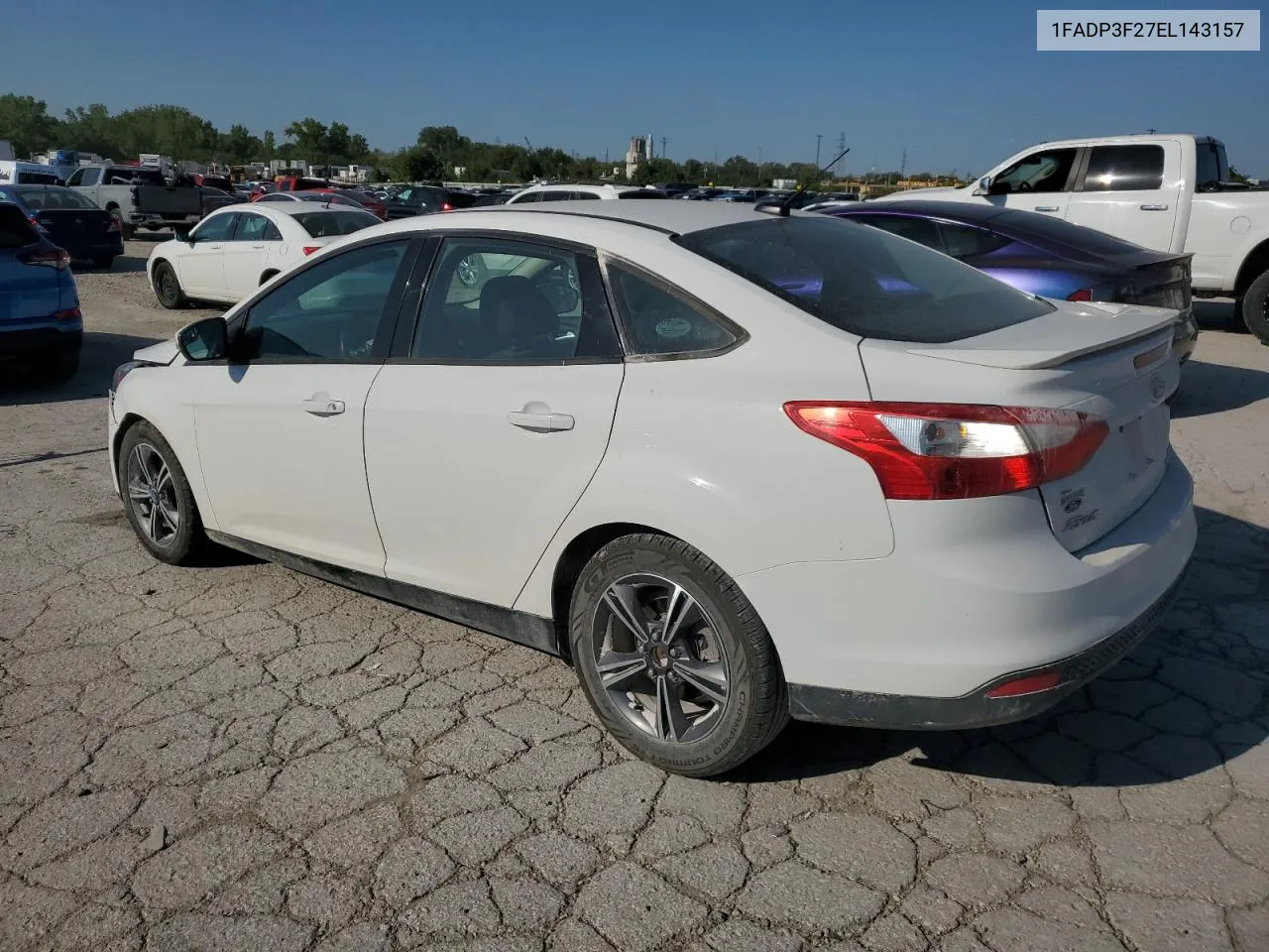 2014 Ford Focus Se VIN: 1FADP3F27EL143157 Lot: 70715524