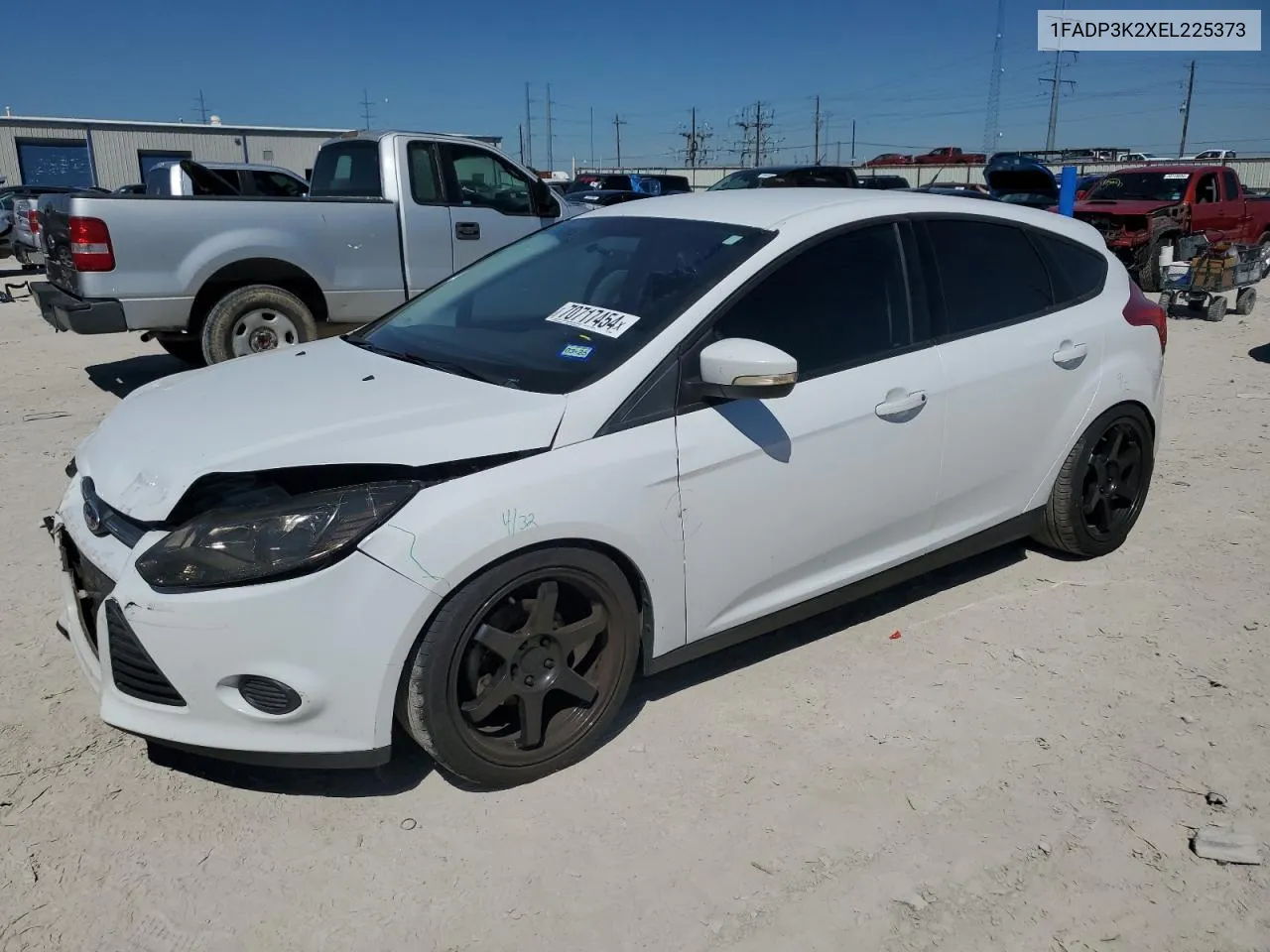 2014 Ford Focus Se VIN: 1FADP3K2XEL225373 Lot: 70717454