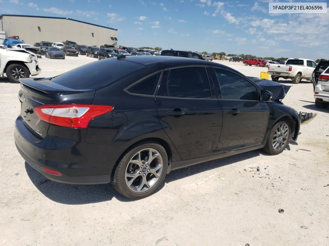 1FADP3F21EL406596 2014 Ford Focus Se