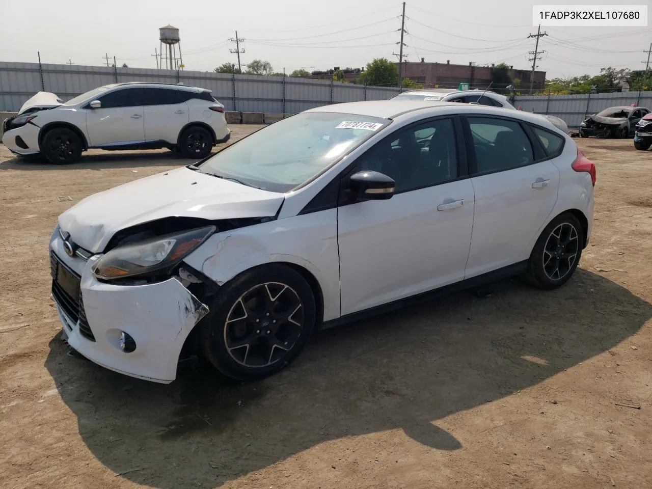 1FADP3K2XEL107680 2014 Ford Focus Se