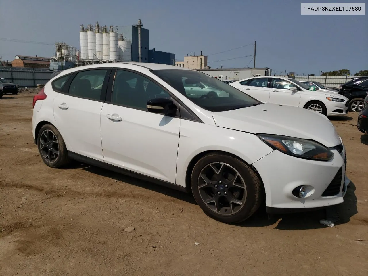 2014 Ford Focus Se VIN: 1FADP3K2XEL107680 Lot: 70787724