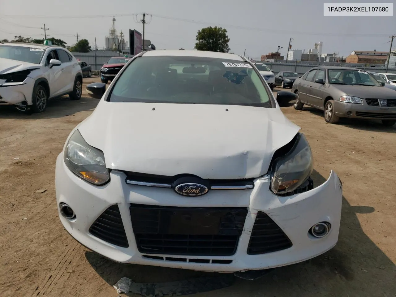 1FADP3K2XEL107680 2014 Ford Focus Se