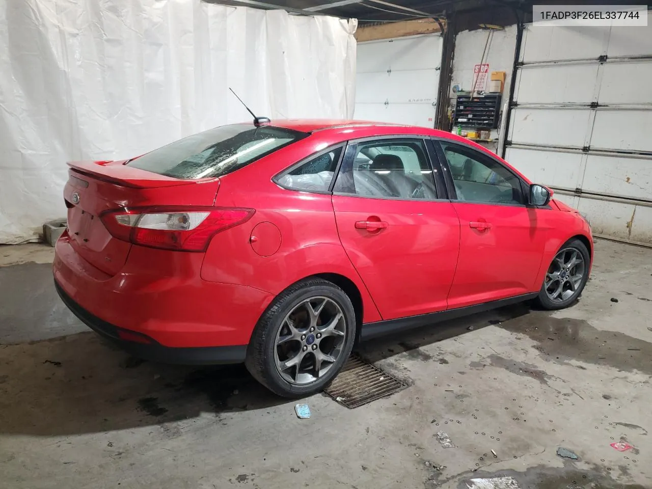 2014 Ford Focus Se VIN: 1FADP3F26EL337744 Lot: 70795544