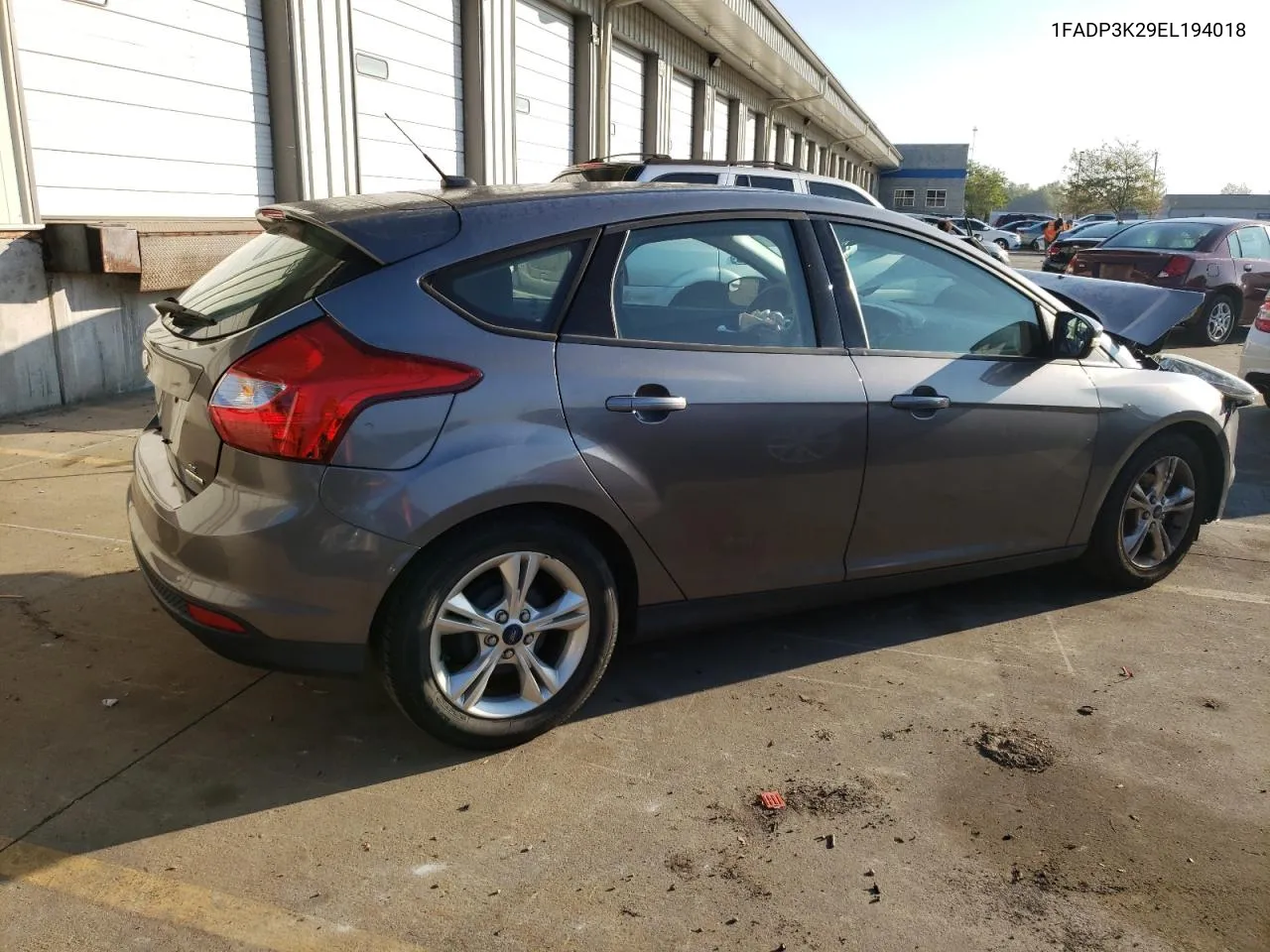 2014 Ford Focus Se VIN: 1FADP3K29EL194018 Lot: 70841374