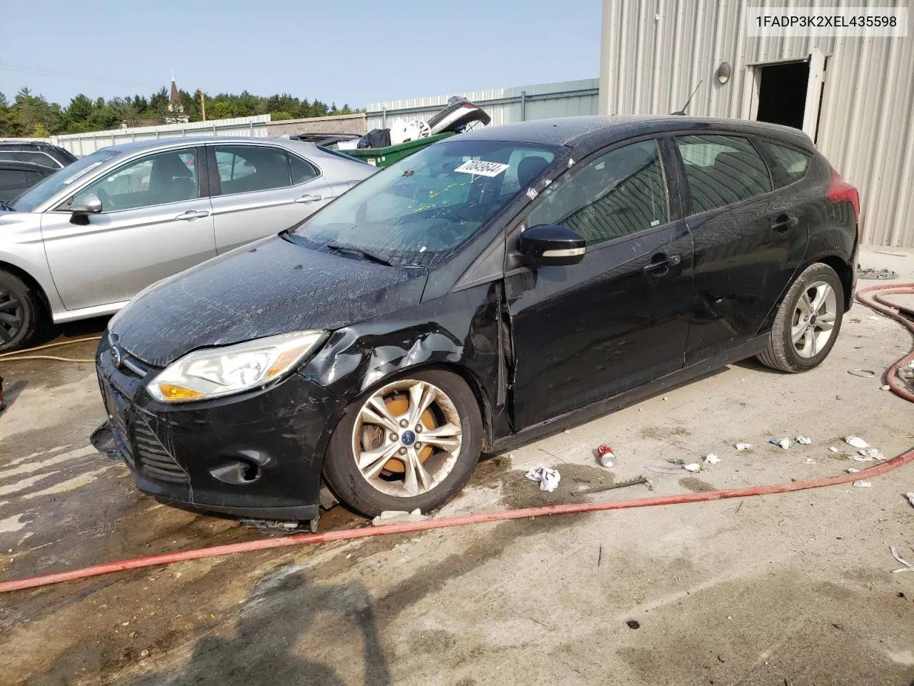 2014 Ford Focus Se VIN: 1FADP3K2XEL435598 Lot: 70849644