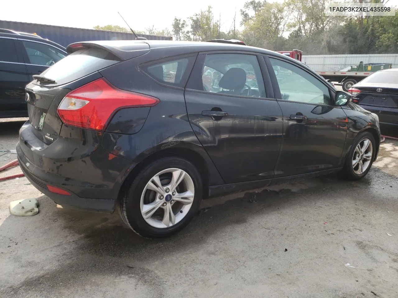 2014 Ford Focus Se VIN: 1FADP3K2XEL435598 Lot: 70849644