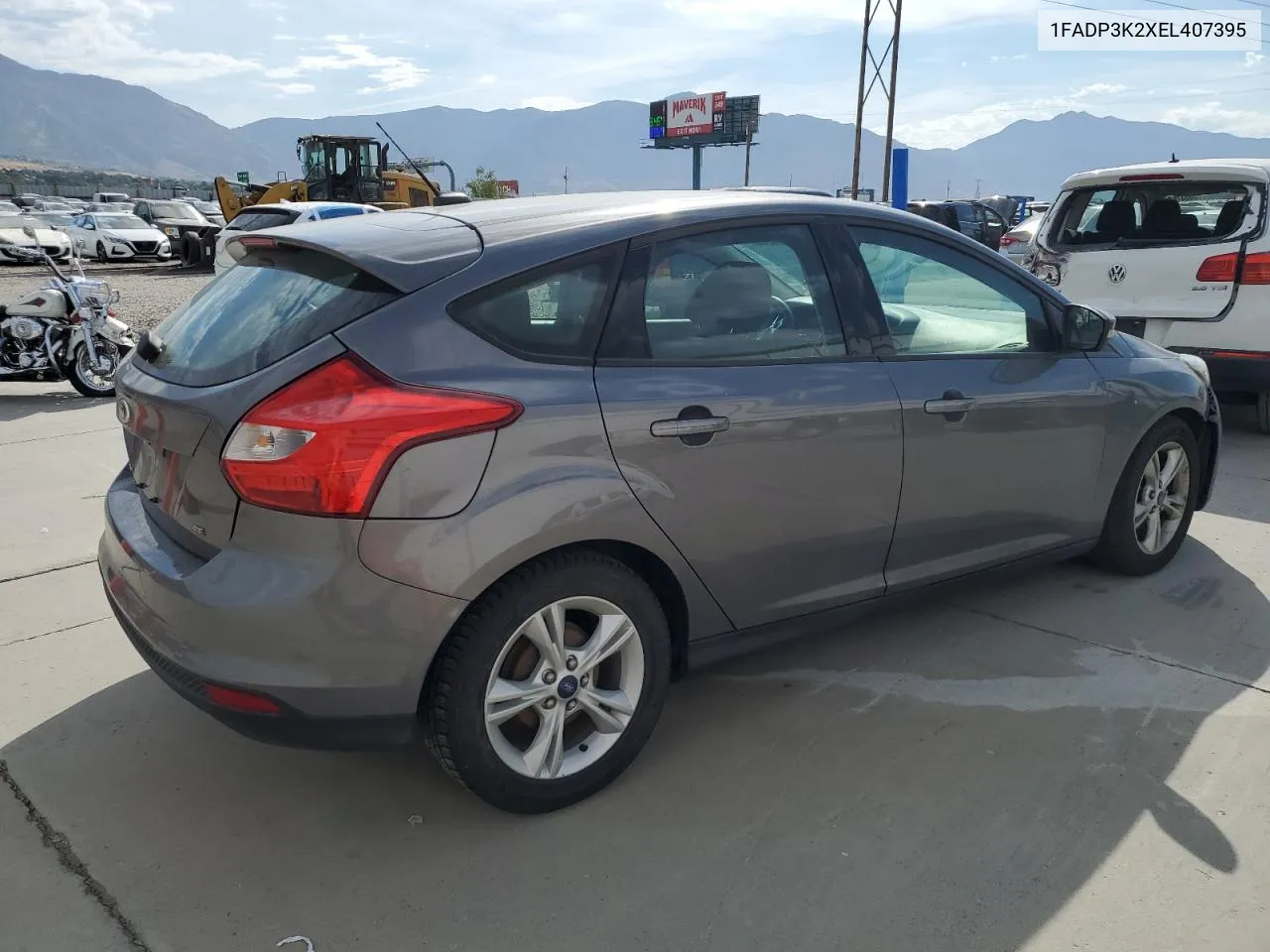 2014 Ford Focus Se VIN: 1FADP3K2XEL407395 Lot: 70884344