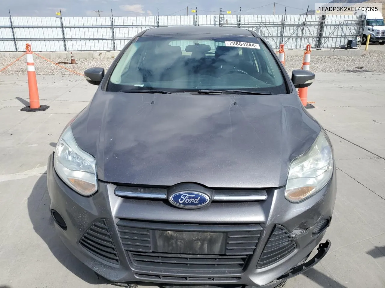 2014 Ford Focus Se VIN: 1FADP3K2XEL407395 Lot: 70884344