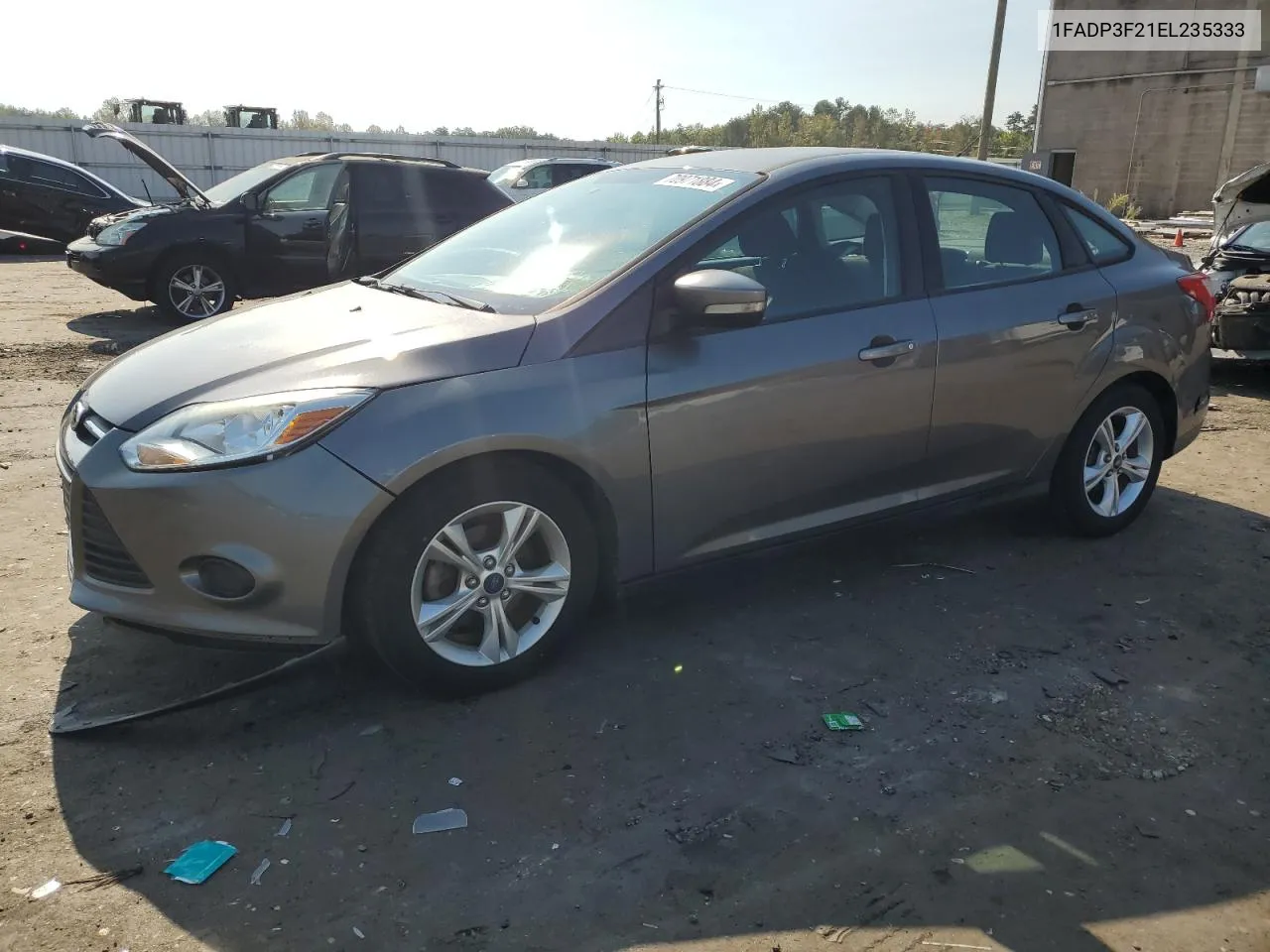 2014 Ford Focus Se VIN: 1FADP3F21EL235333 Lot: 70971884