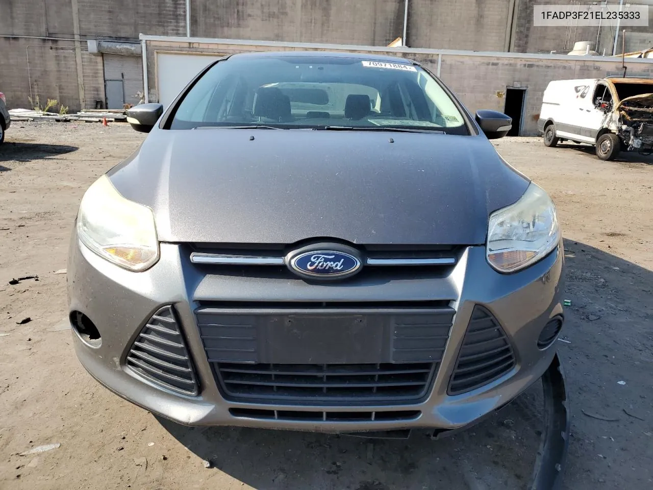 2014 Ford Focus Se VIN: 1FADP3F21EL235333 Lot: 70971884