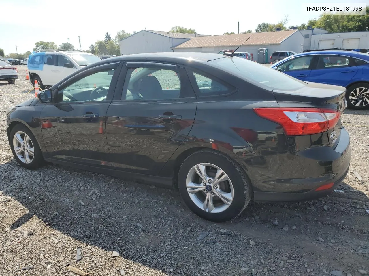 2014 Ford Focus Se VIN: 1FADP3F21EL181998 Lot: 70978784