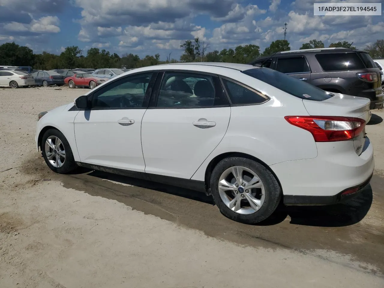 2014 Ford Focus Se VIN: 1FADP3F27EL194545 Lot: 71011034