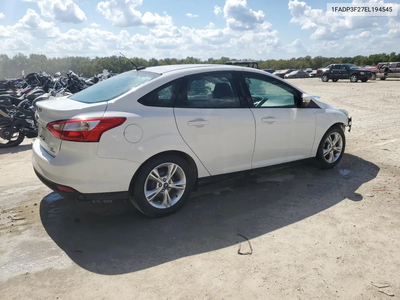 2014 Ford Focus Se VIN: 1FADP3F27EL194545 Lot: 71011034