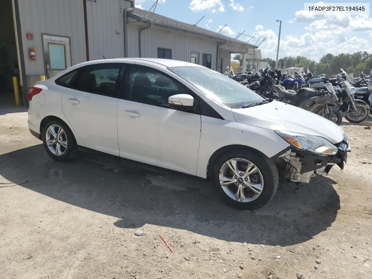 2014 Ford Focus Se VIN: 1FADP3F27EL194545 Lot: 71011034