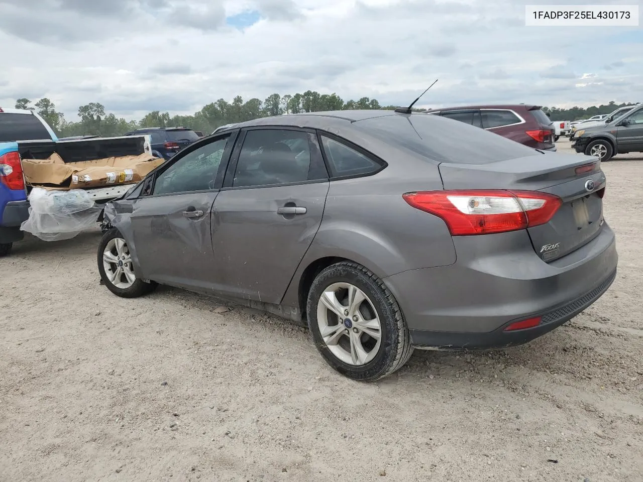 2014 Ford Focus Se VIN: 1FADP3F25EL430173 Lot: 71019194