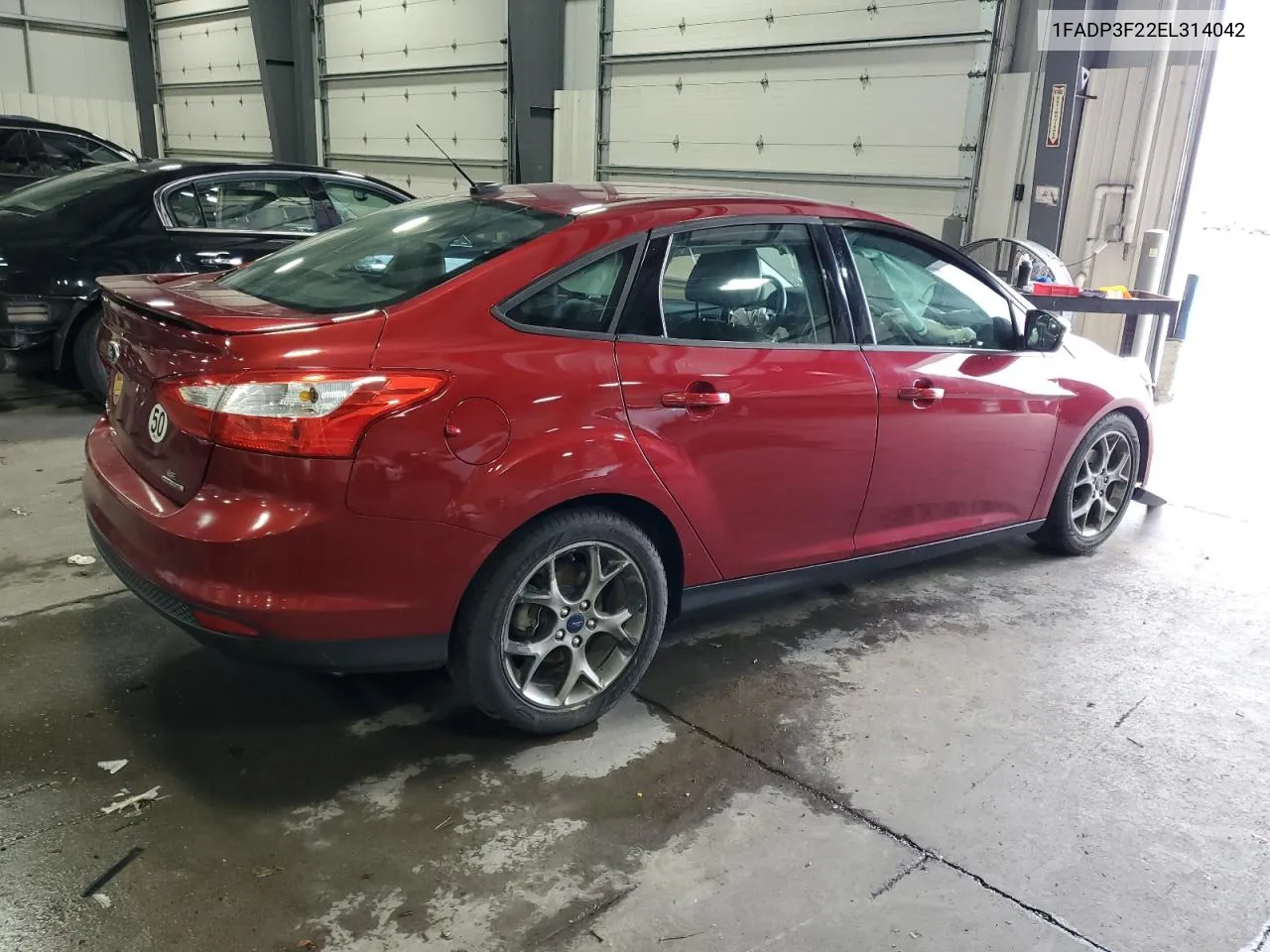 2014 Ford Focus Se VIN: 1FADP3F22EL314042 Lot: 71044094