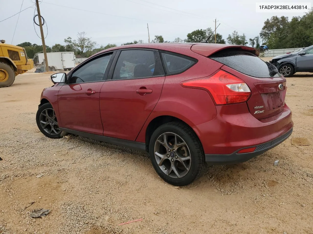 2014 Ford Focus Se VIN: 1FADP3K28EL443814 Lot: 71167013